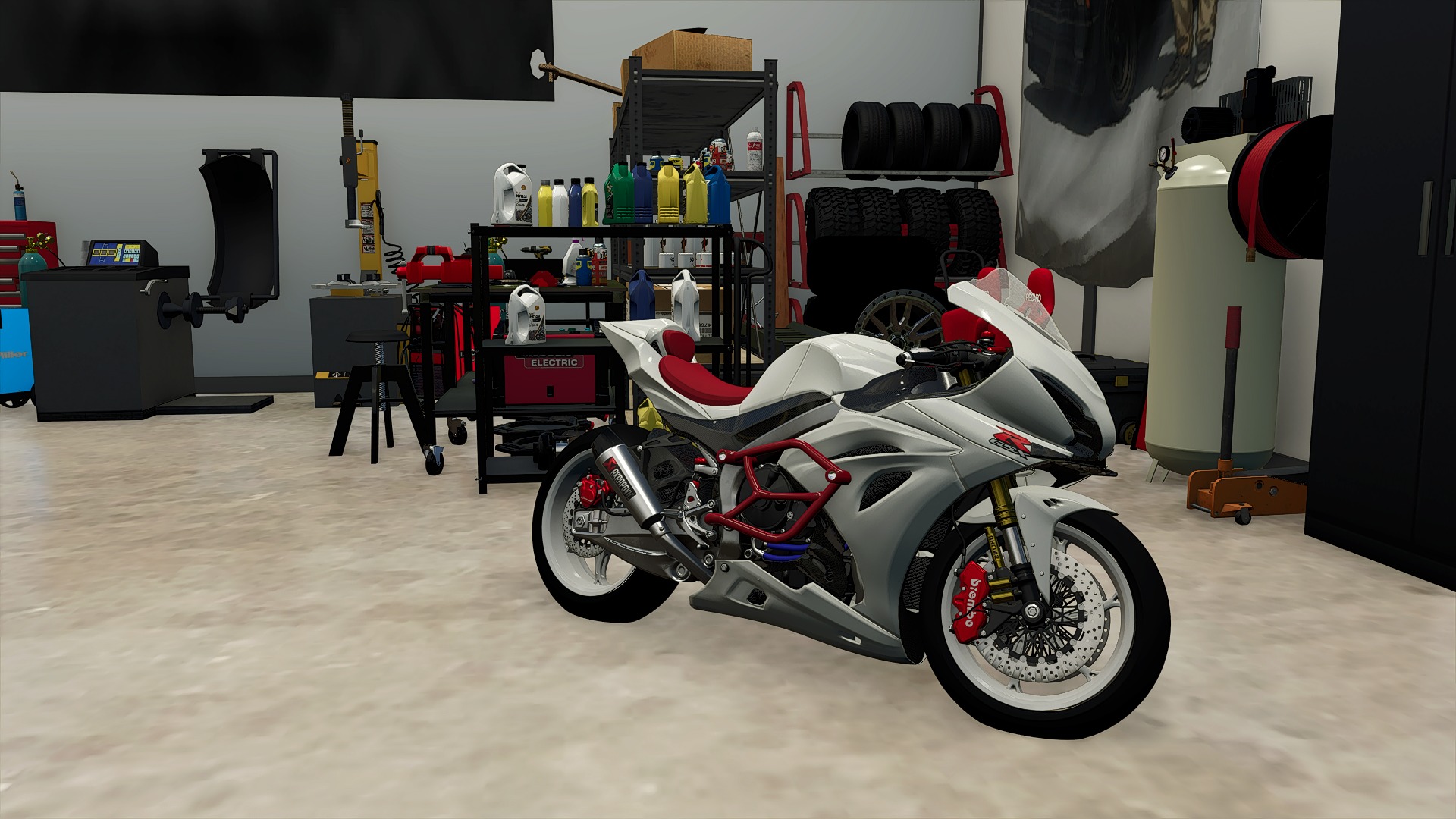 Screenshot 3 for FS25 - 2025 Suzuki GSX-R 1000