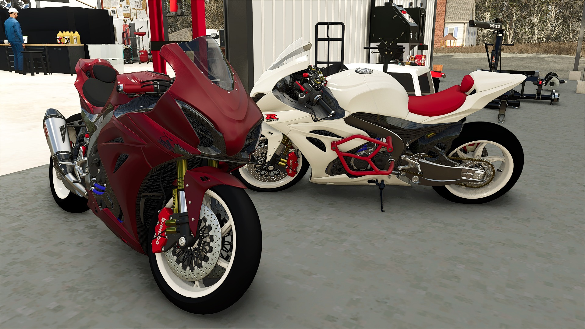 Screenshot 2 for FS25 - 2025 Suzuki GSX-R 1000