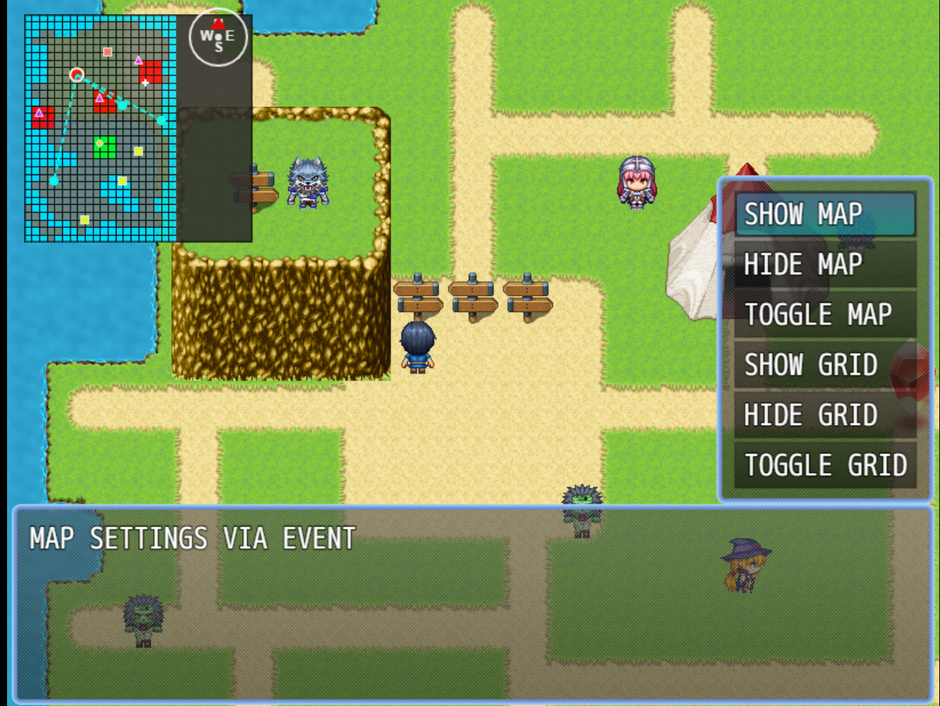 Screenshot 7 for Minimap System - RPG Maker MZ