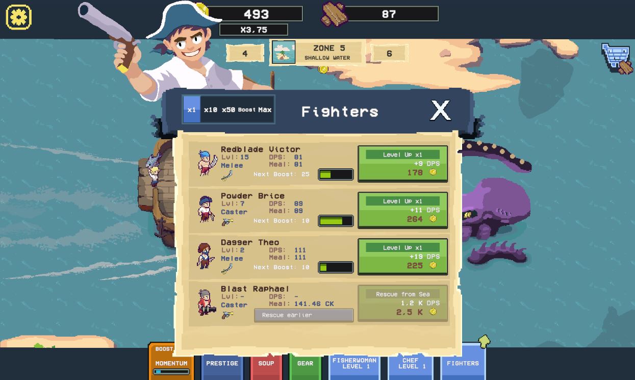 Screenshot 3 for Sailing Idle Demo