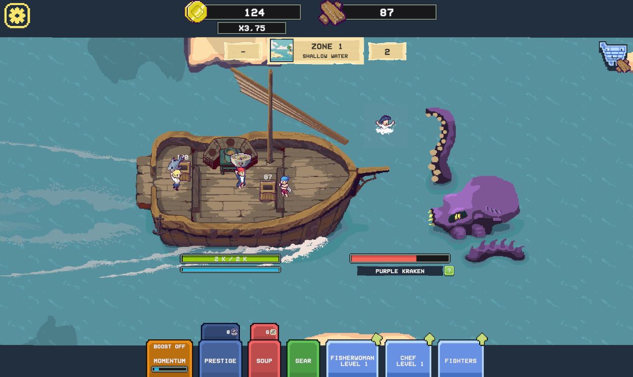 Screenshot 2 for Sailing Idle Demo