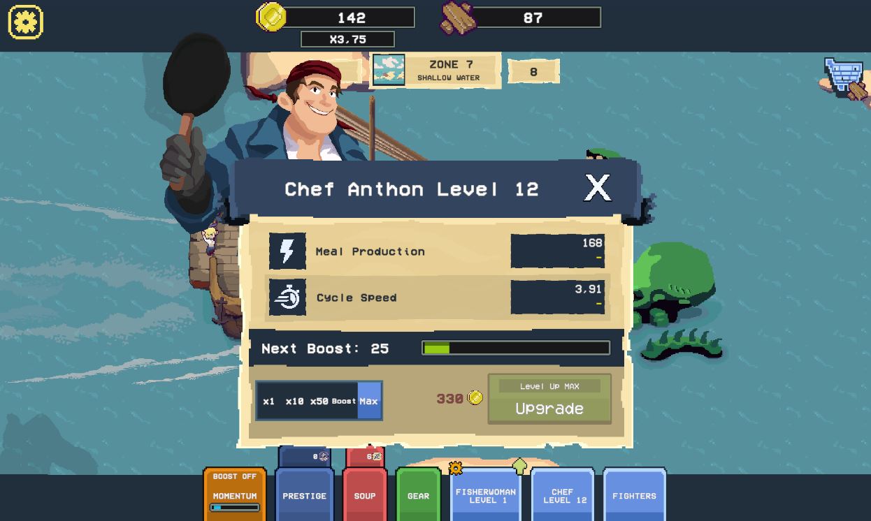 Screenshot 4 for Sailing Idle Demo