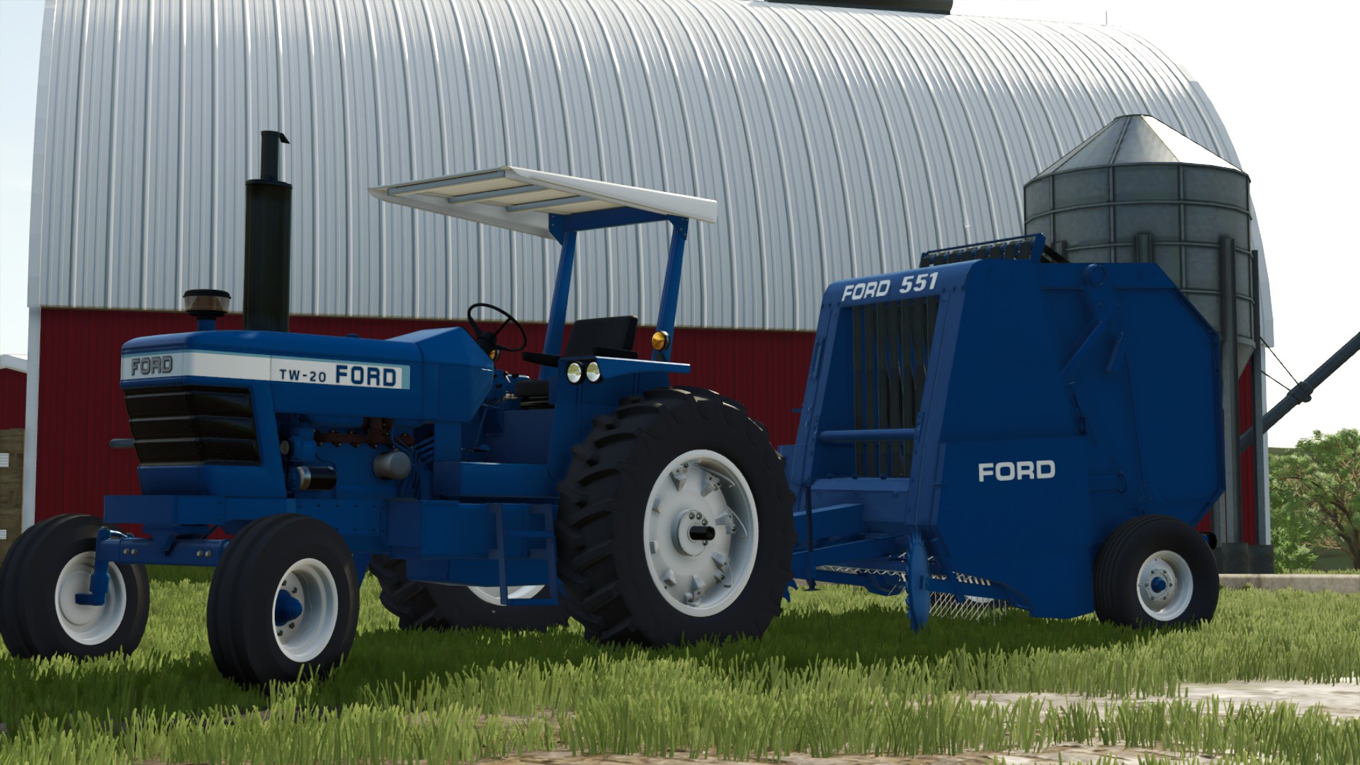 Screenshot 2 for FS25 Ford 551 Baler