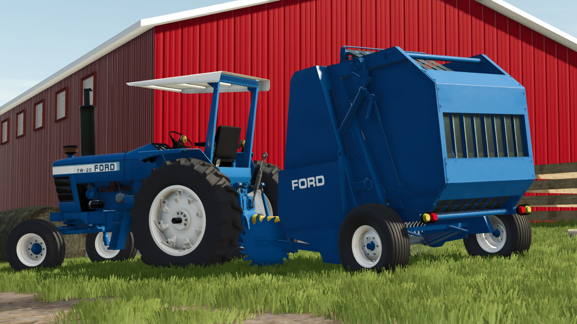 Screenshot 3 for FS25 Ford 551 Baler