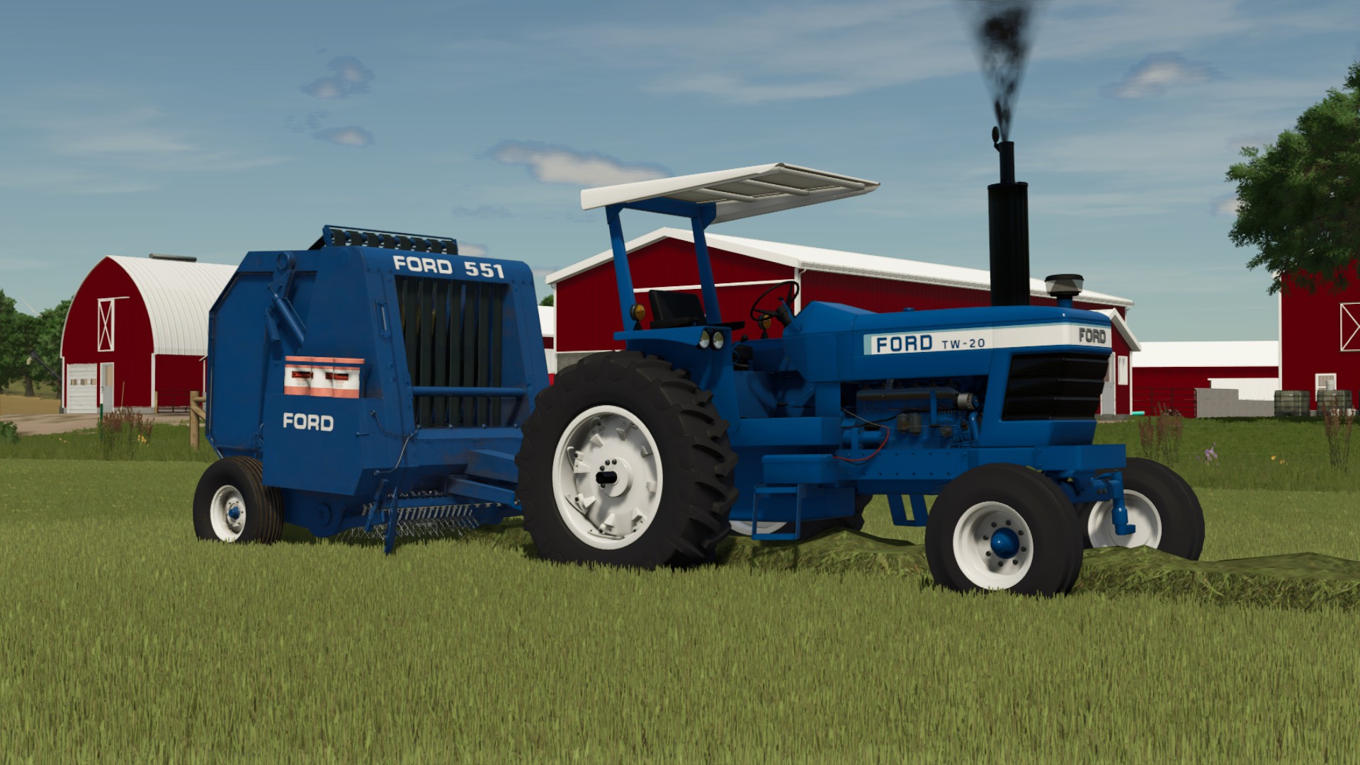 Screenshot 5 for FS25 Ford 551 Baler