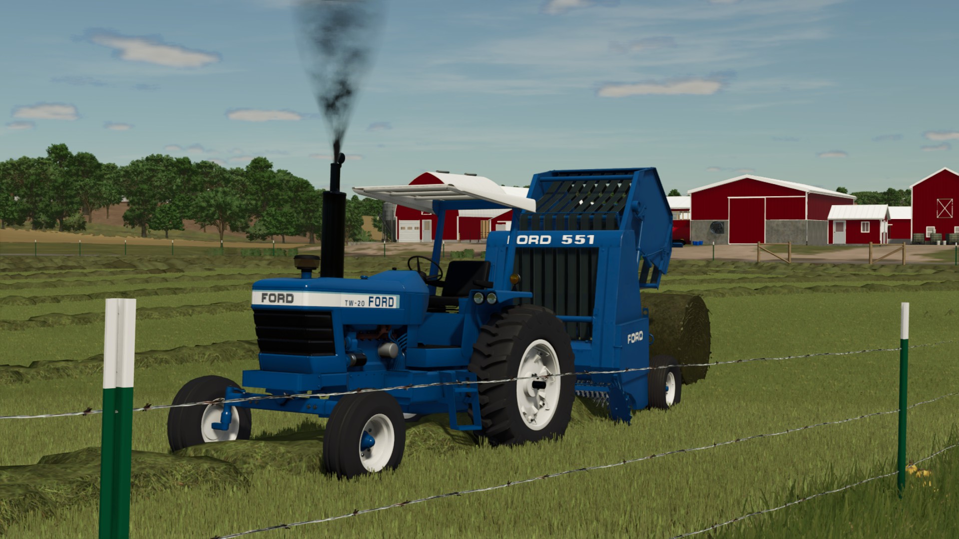 Screenshot 7 for FS25 Ford 551 Baler