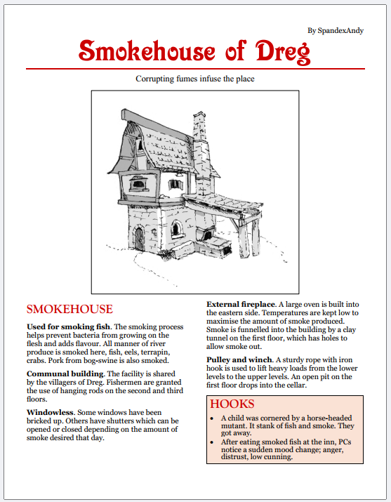 Screenshot 2 for Dolmenwood - Smokehouse of Dreg