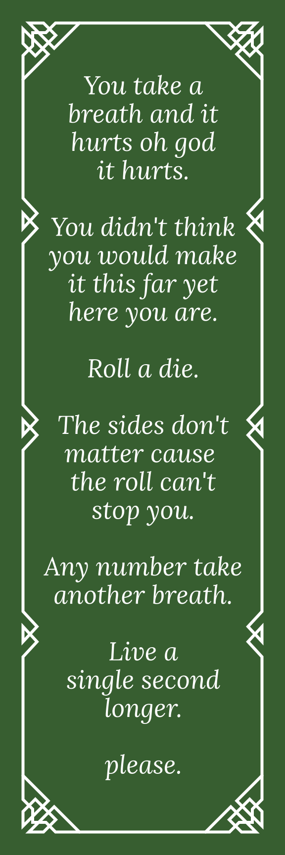 Screenshot 2 for Yet Here You Are - 48 Word RPG