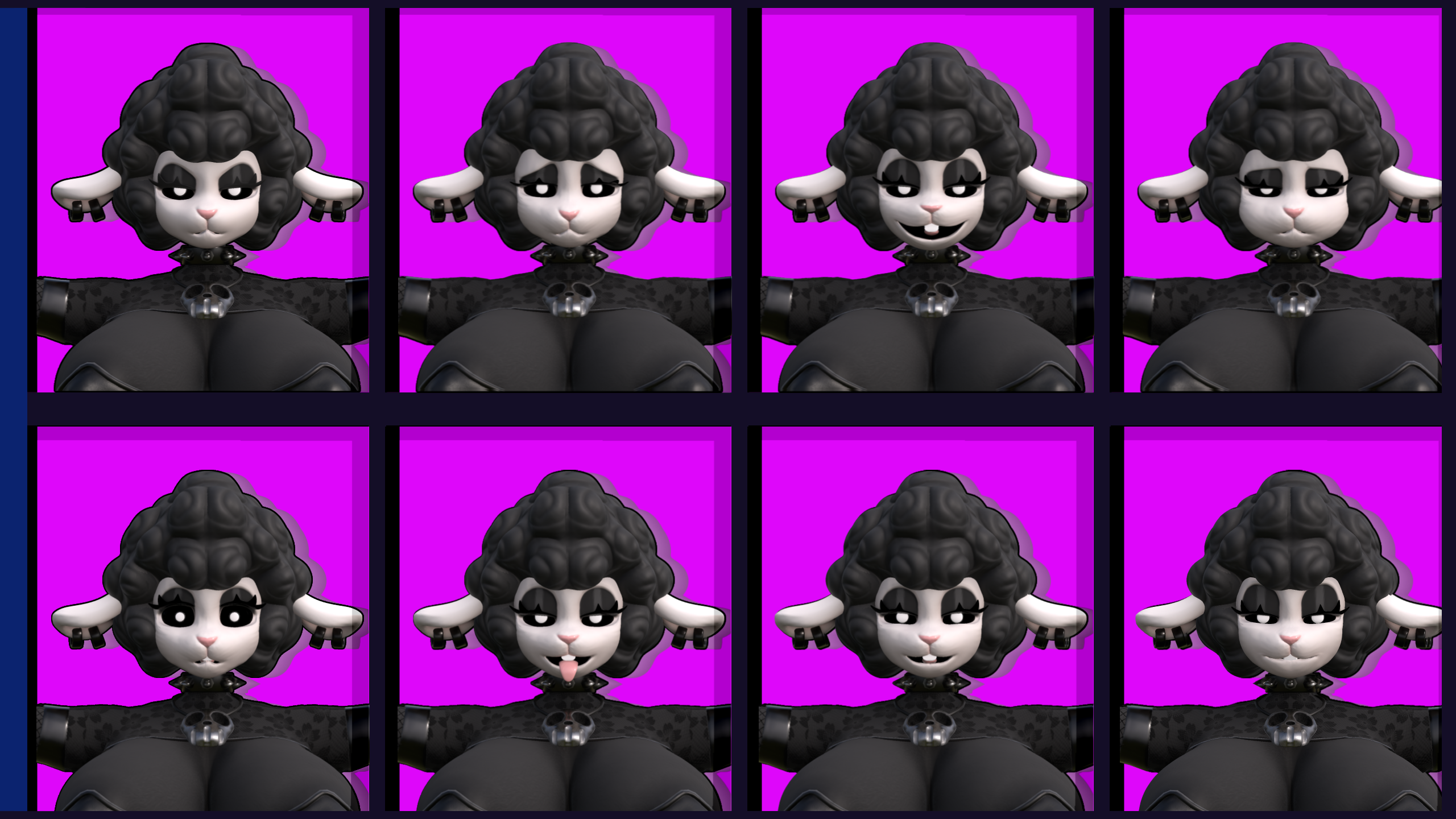VRChat Avatar - Baba, The Black Sheep by Avariax