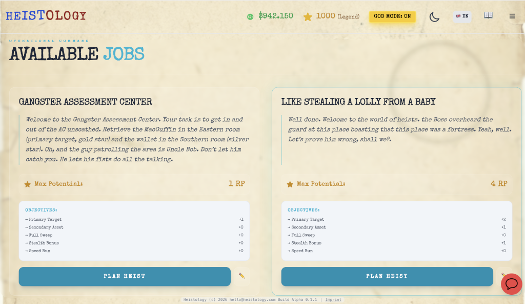 Screenshot 3 for Heistology