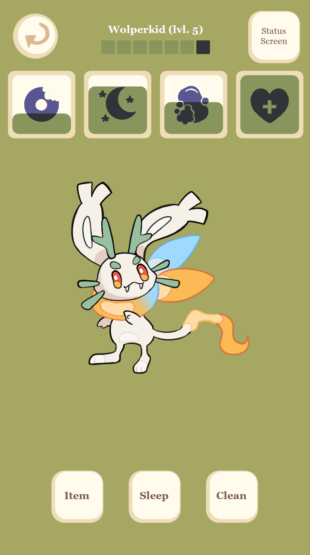 Screenshot 2 for Monstrail Virtual Pet