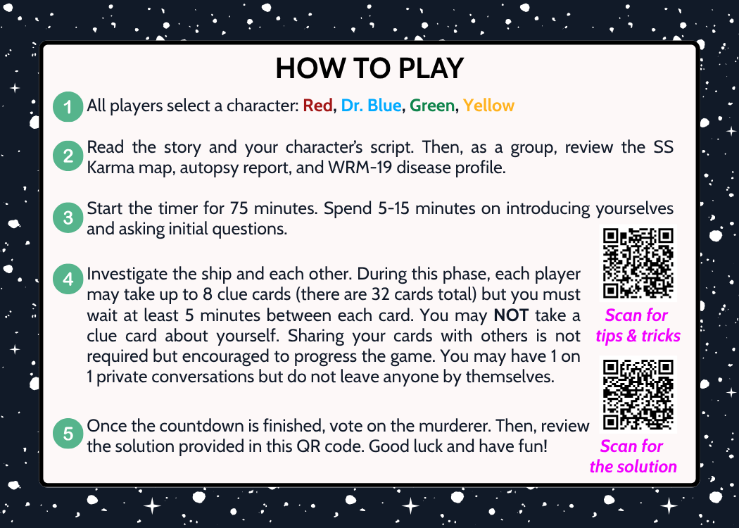 Screenshot 2 for Murder Mystery Jubensha: Worms Against Humanity