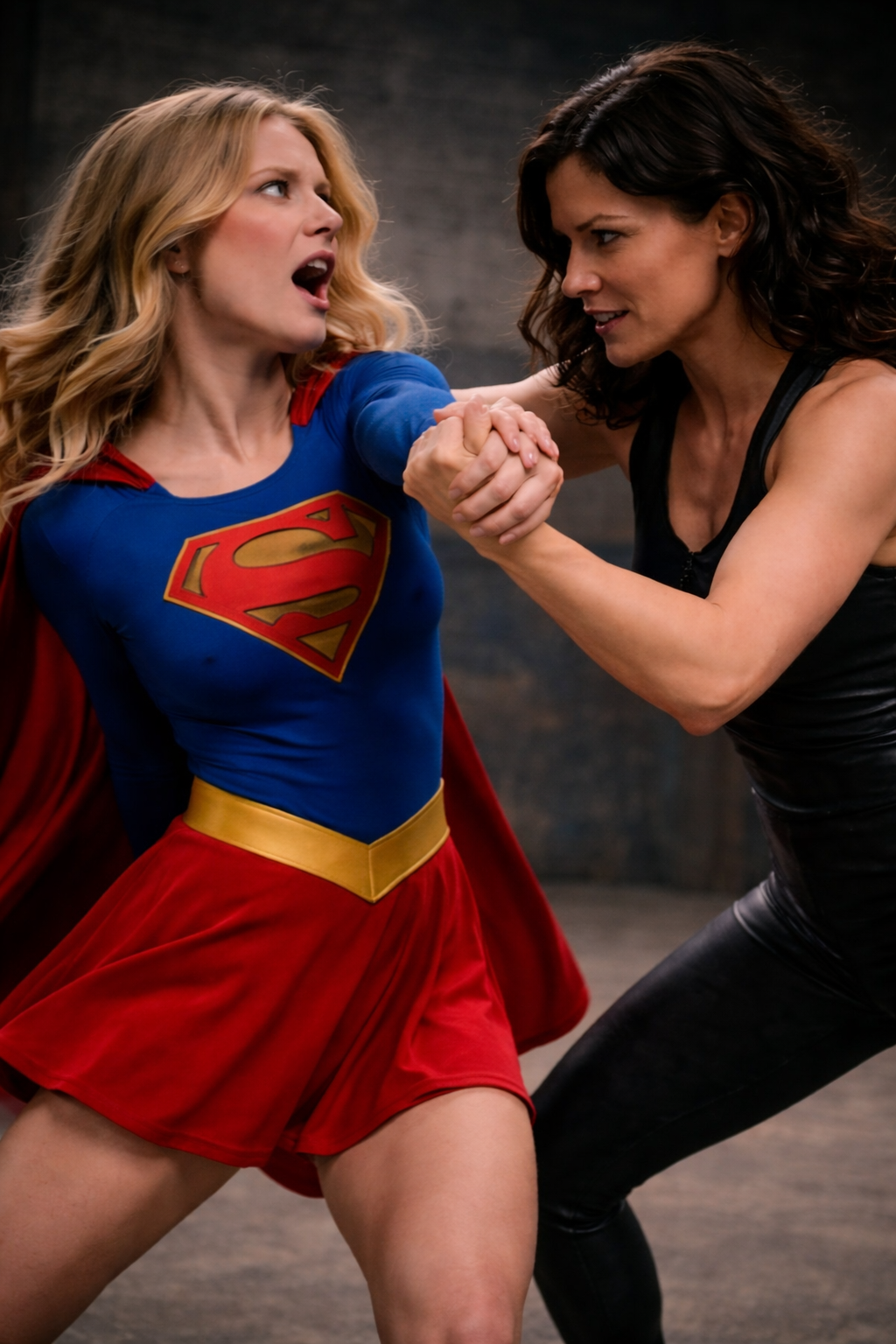 Peril Defeated Supergirl Defeat Collection #2 by AISuperheroinePeril