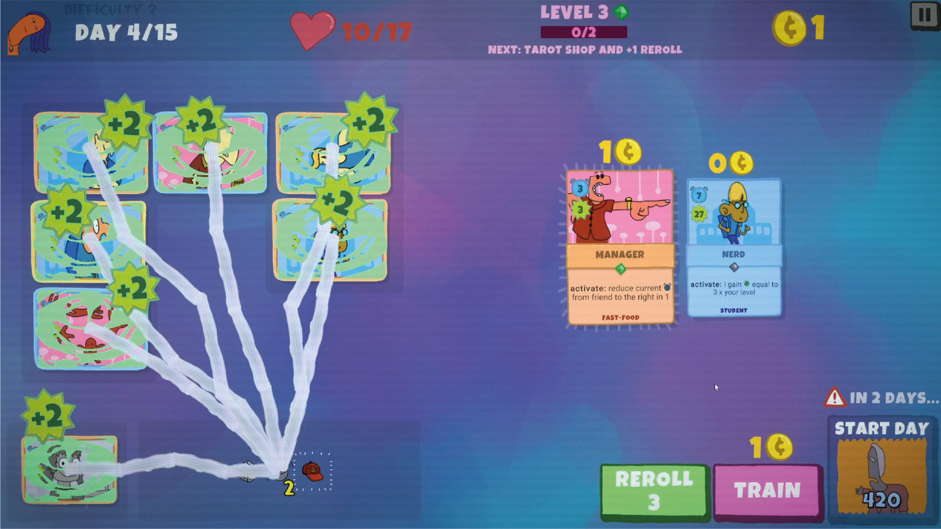 Screenshot 2 for Smerk: Wacky Autobattles