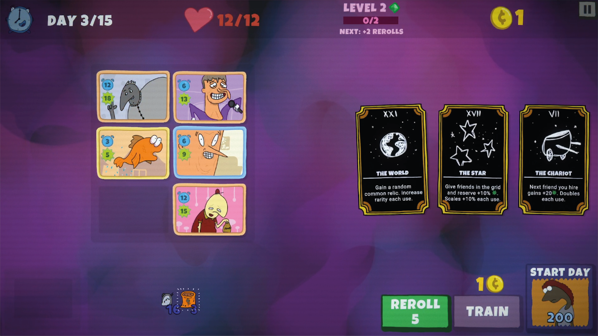 Screenshot 3 for Smerk: Wacky Autobattles
