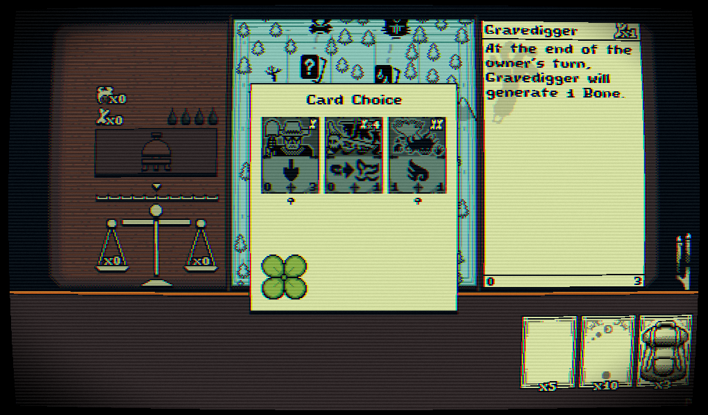 Screenshot 5 for FloppyScryption (Inscryption demake)