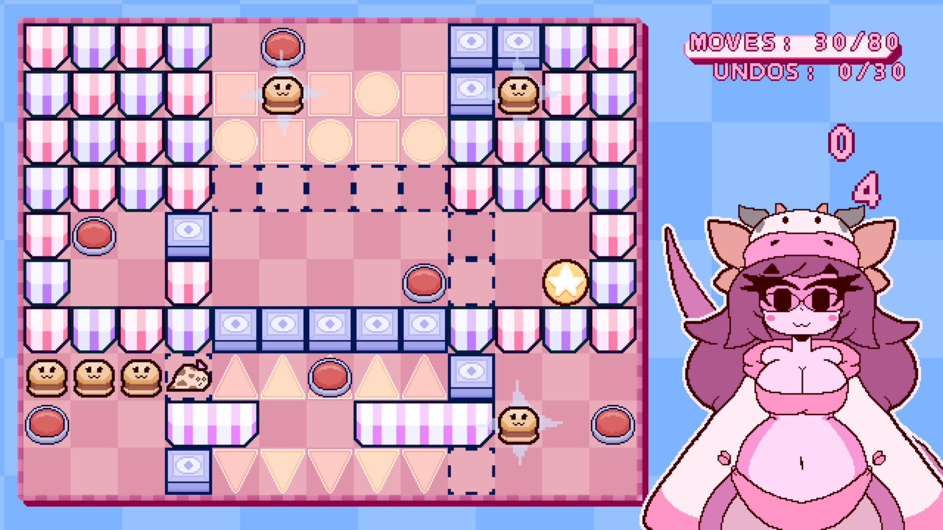 Screenshot 3 for Giant Snake Girl wants The Burger
