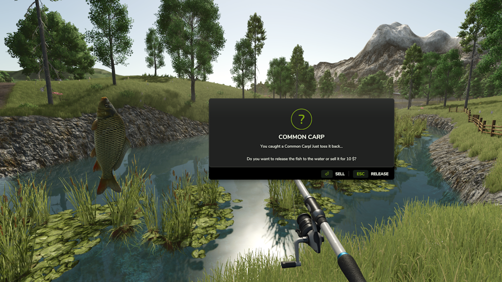 Screenshot 4 for FS25 - Custom Fishing System PREFAB