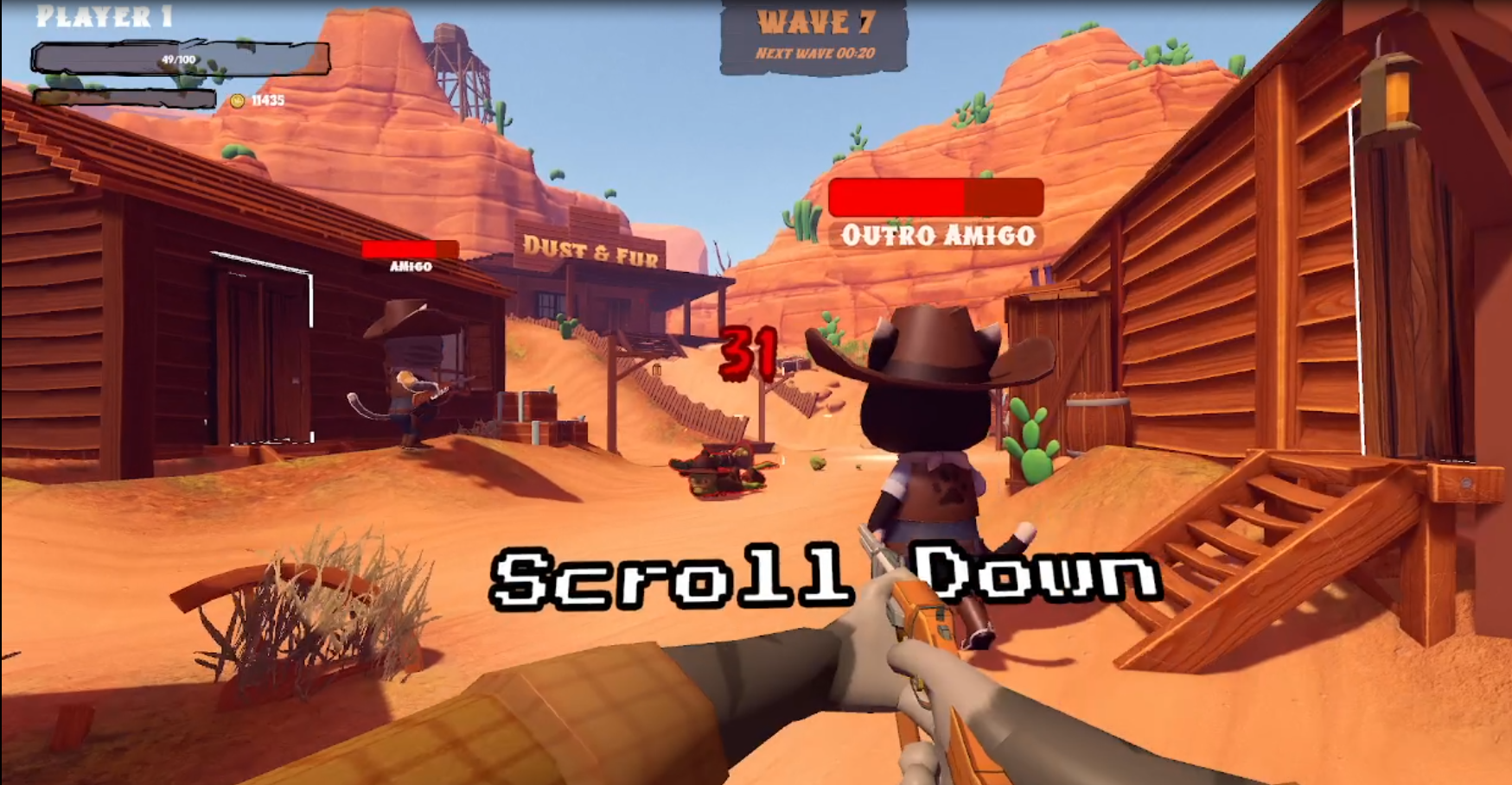 Screenshot 2 for Cowboy Cats