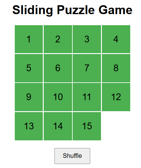 sliding puzzle game by StillwakeStudios