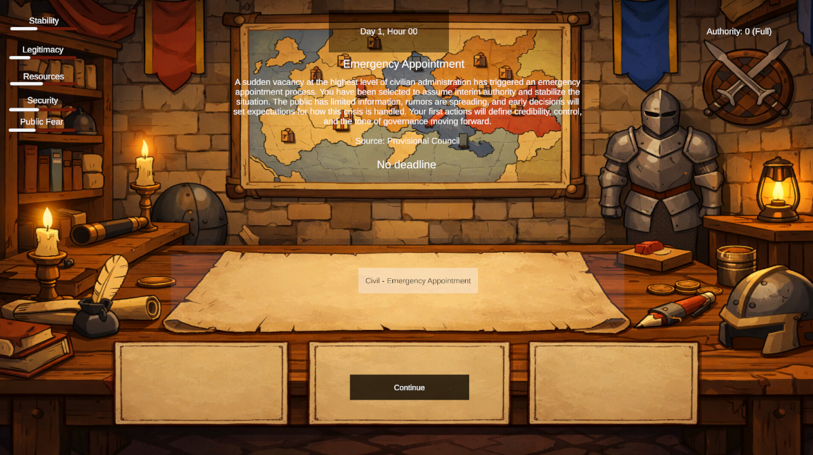 Screenshot 3 for Weight of the Throne