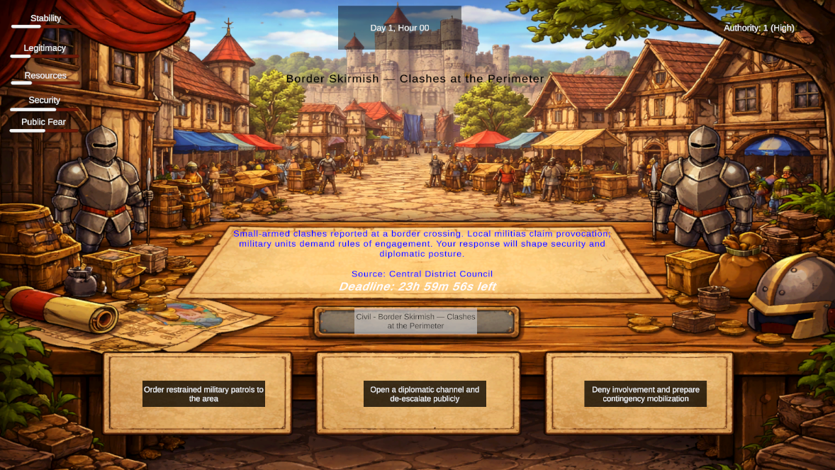 Screenshot 4 for Weight of the Throne