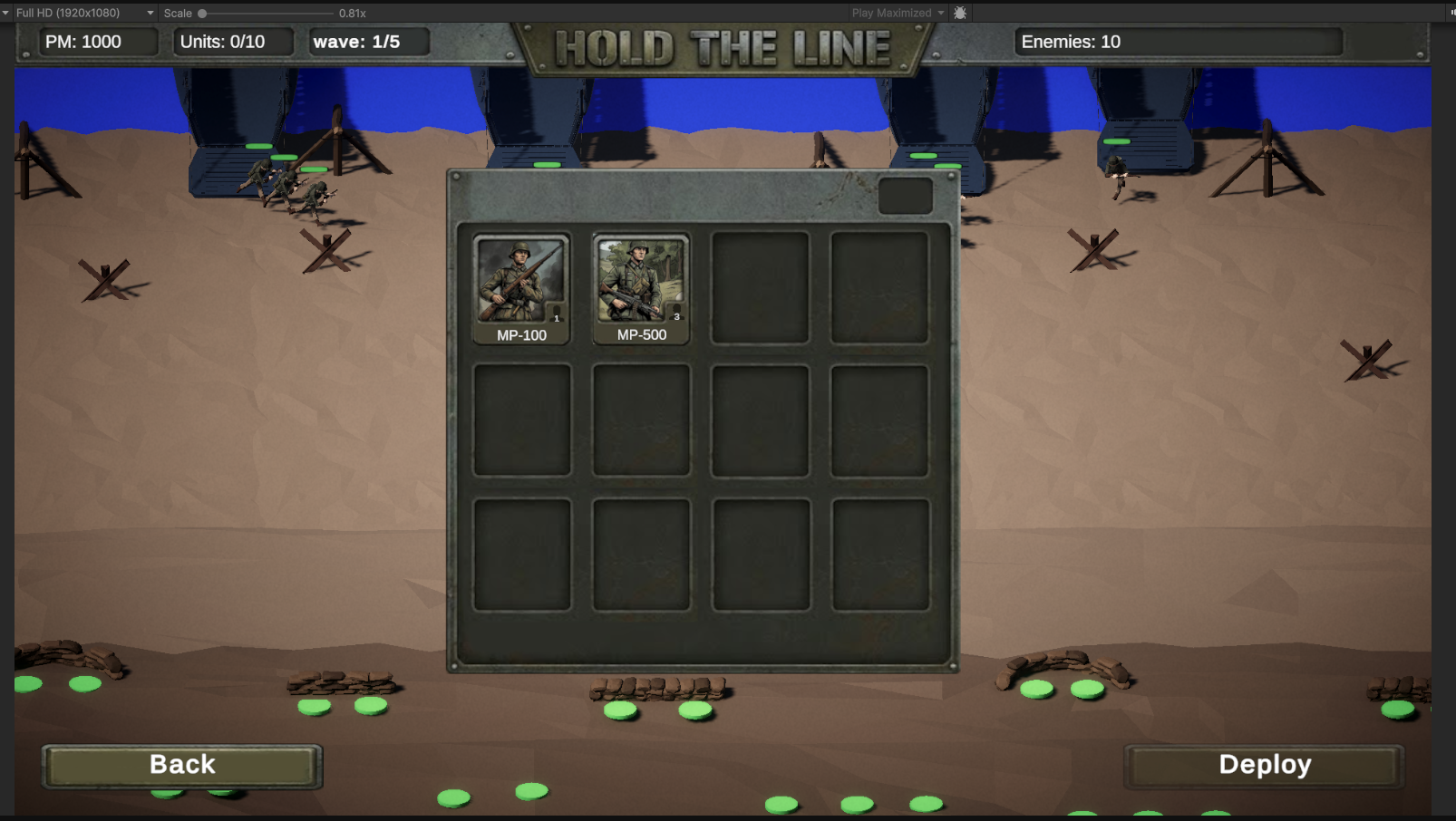 Screenshot 2 for Hold the line, the western front