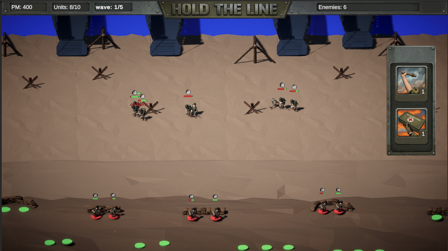 Screenshot 3 for Hold the line, the western front