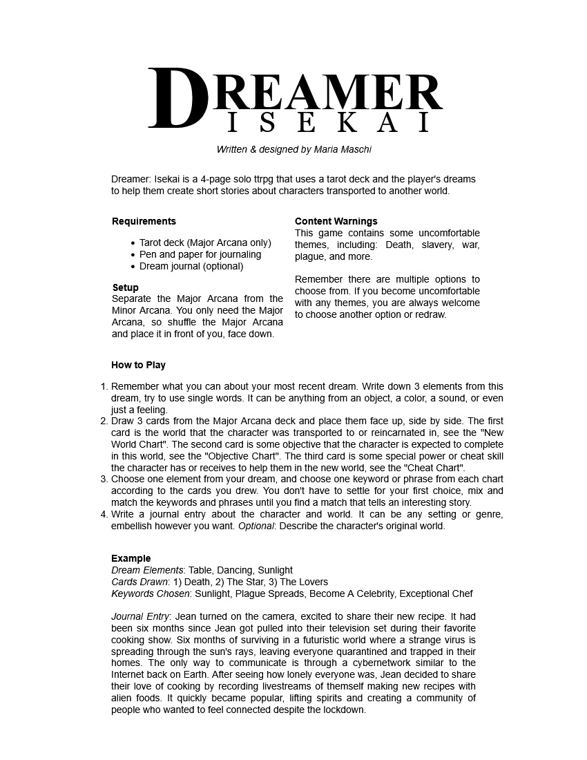 Screenshot 2 for Dreamer: Isekai