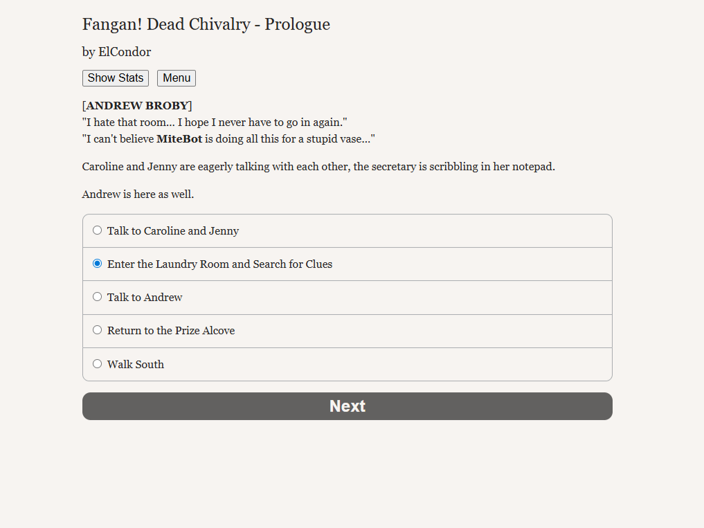 Screenshot 4 for Fangan! Dead Chivalry (A Danganronpa Fangame)