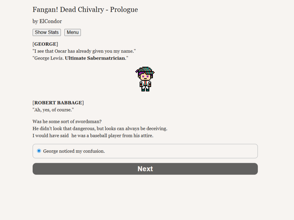 Screenshot 3 for Fangan! Dead Chivalry (A Danganronpa Fangame)