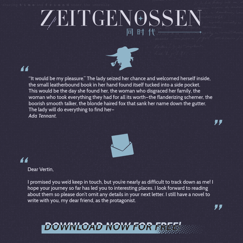 Screenshot 4 for ZEITGENOSSEN VOL.1 — a Reverse: 1999 Fan Magazine