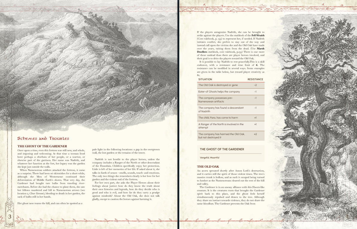 Screenshot 4 for Fortress of Flowers - TOR2e Landmark
