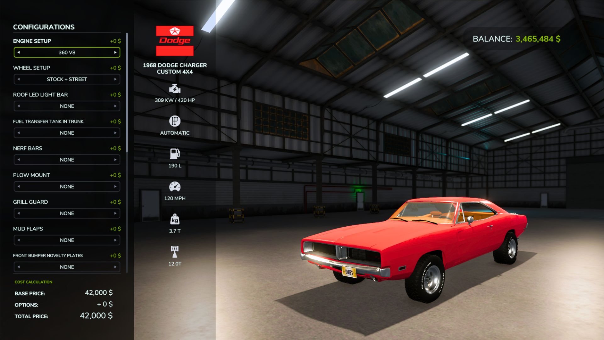Screenshot 7 for 1968 Dodge Charger Custom 4x4