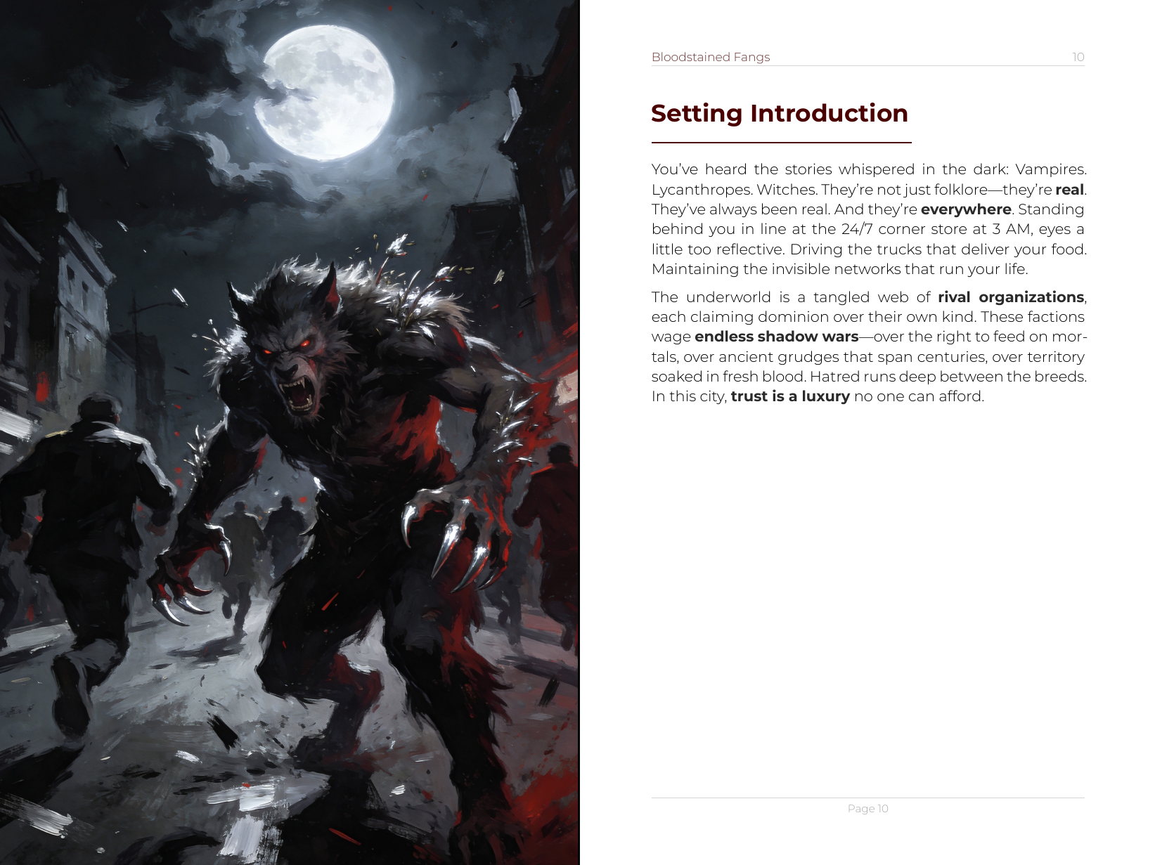 Screenshot 2 for Bloodstained Fangs