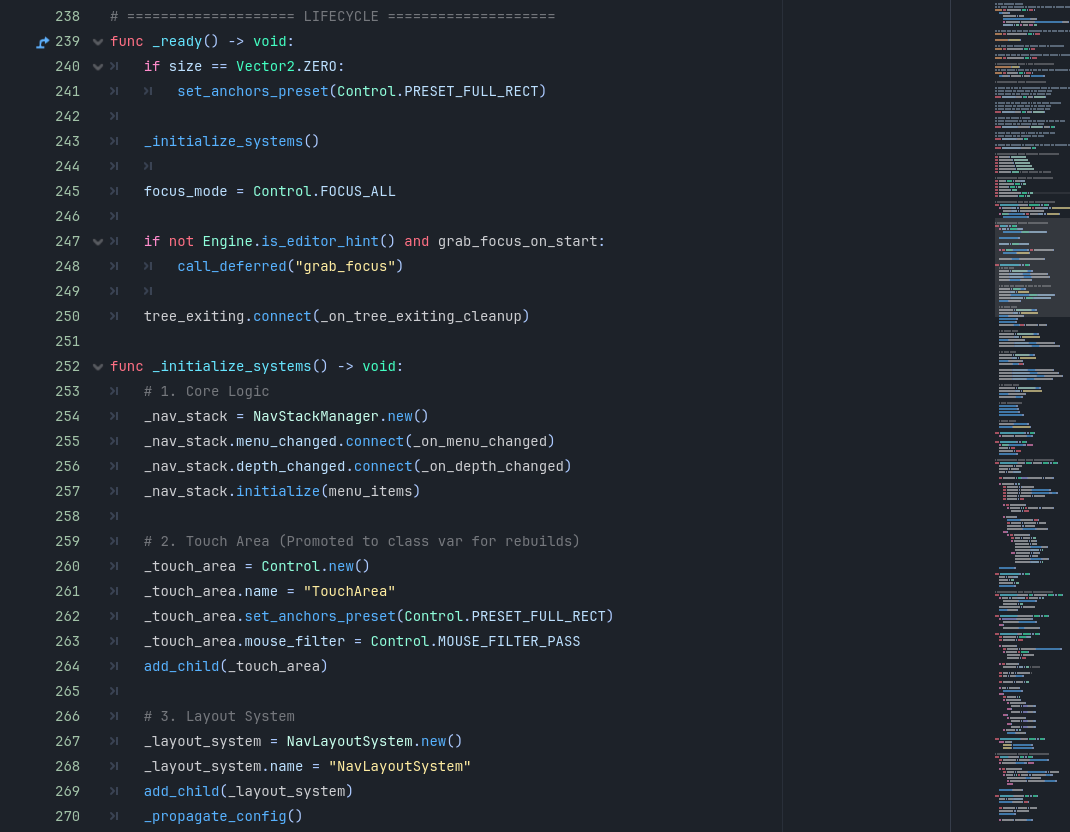 Screenshot 15 for Physics-Based Menu Navigation for Godot 4: inertia, snapping, curves, XMB layouts