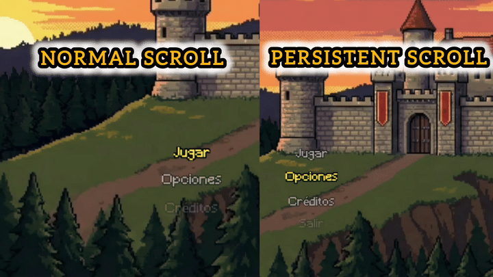 Screenshot 8 for Physics-Based Menu Navigation for Godot 4: inertia, snapping, curves, XMB layouts