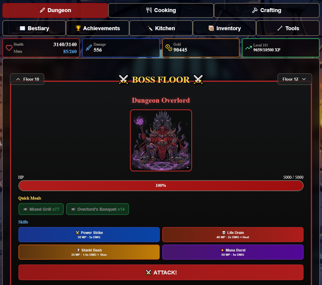 Screenshot 3 for Dungeon Delicacies
