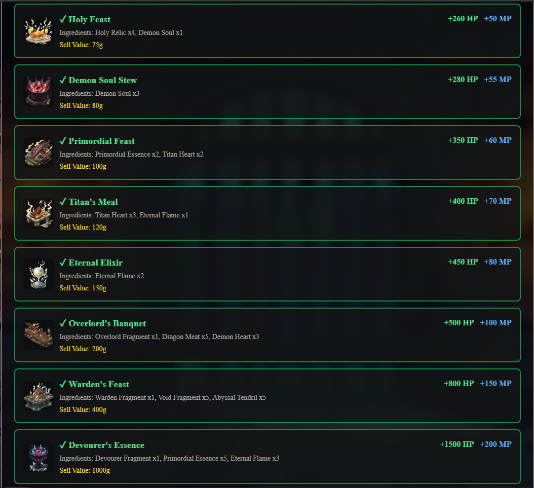 Screenshot 4 for Dungeon Delicacies