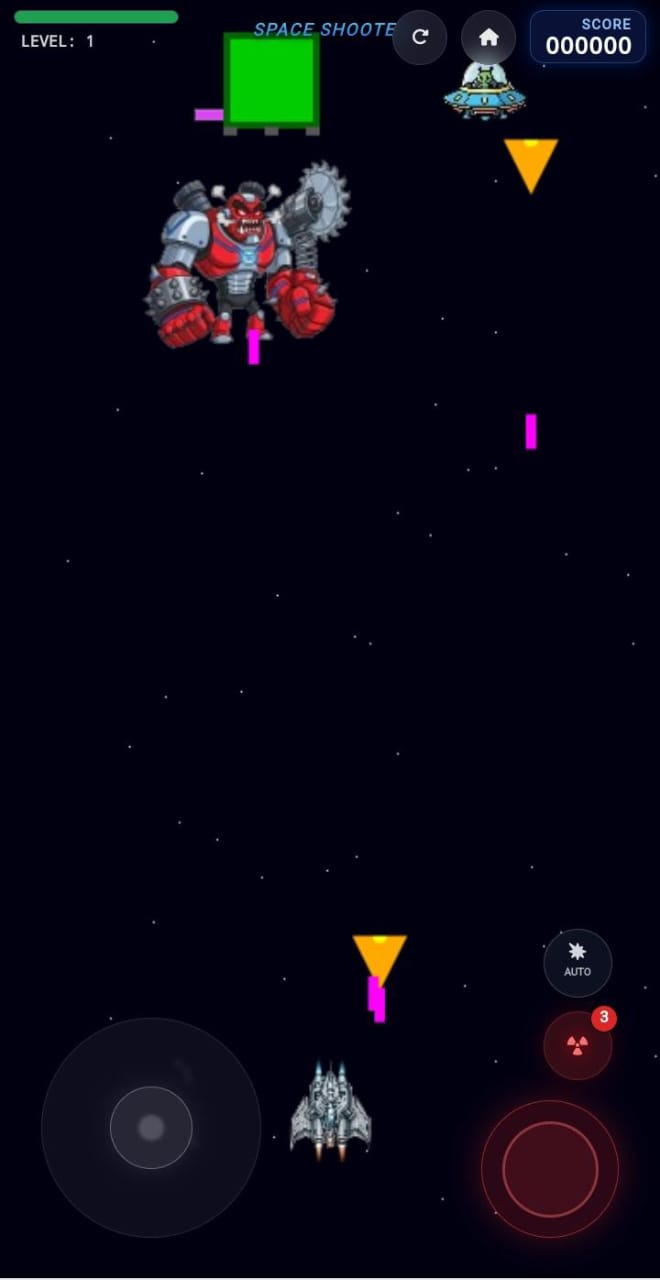Space Shooter - Premium Source Code (Phaser 3 + React + TypeScript) by ...
