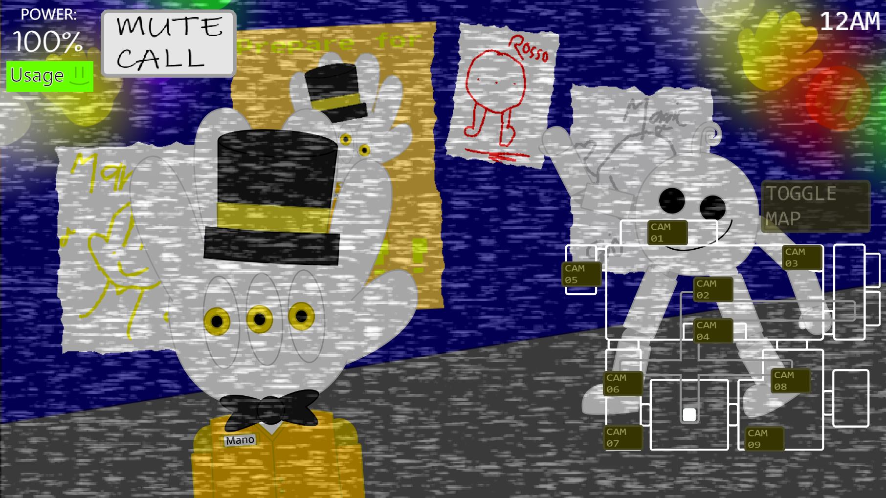 Screenshot 2 for Five Nights at Mano's: Re-Mano'd