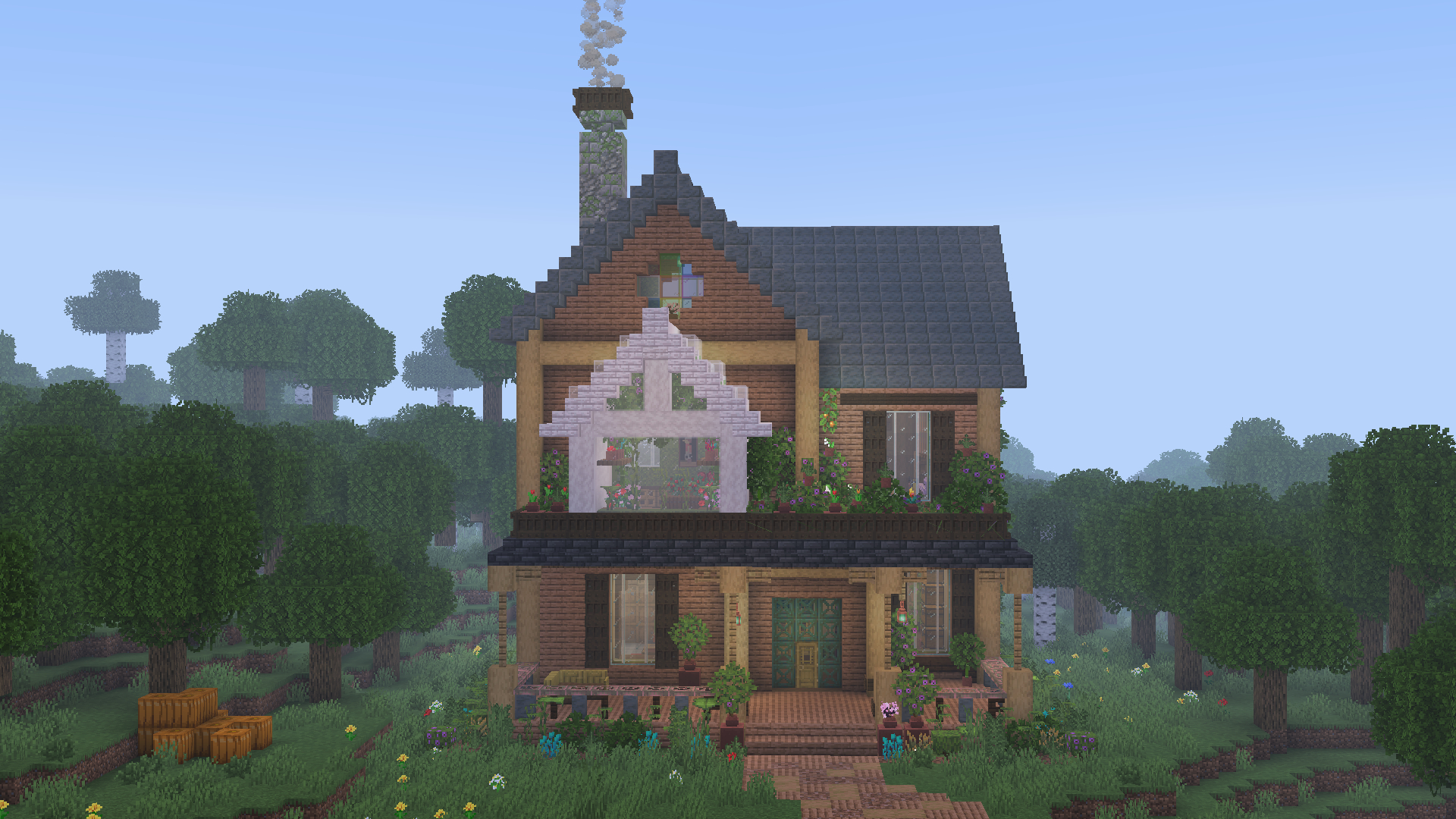 Simple Spring Minecraft Houses Simple Minecraft Starter House by Avirgo