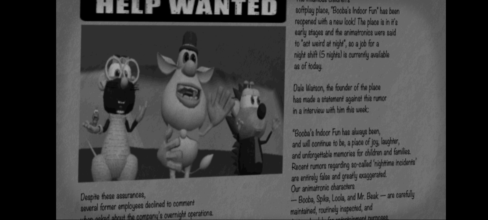 Screenshot 3 for Five Nights at Booba's