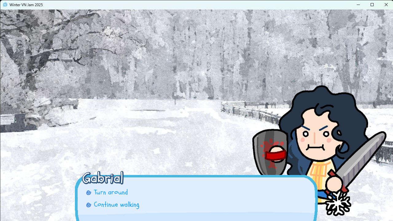 Screenshot 4 for Gabrial in the snow