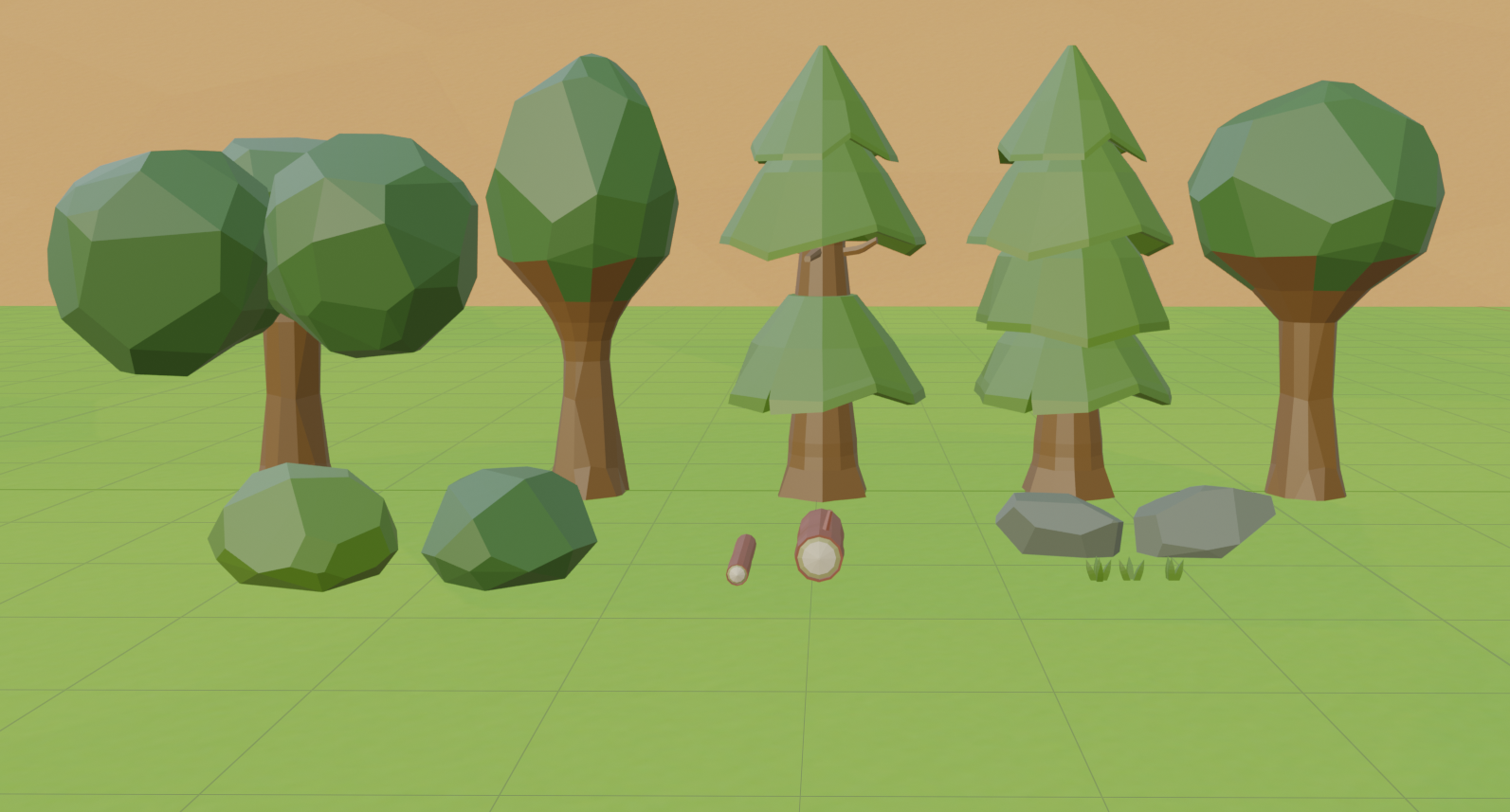 Low Poly Survival Nature Pack by lucaslucas285