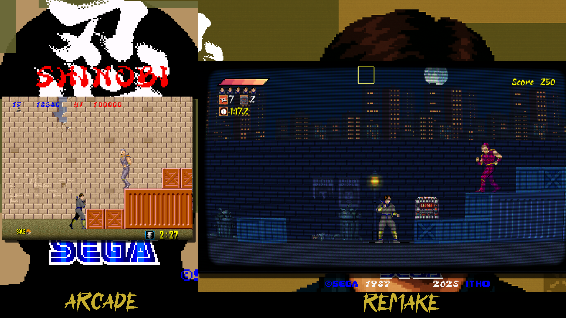 Screenshot 6 for Shinobi Arcade Fan Remake