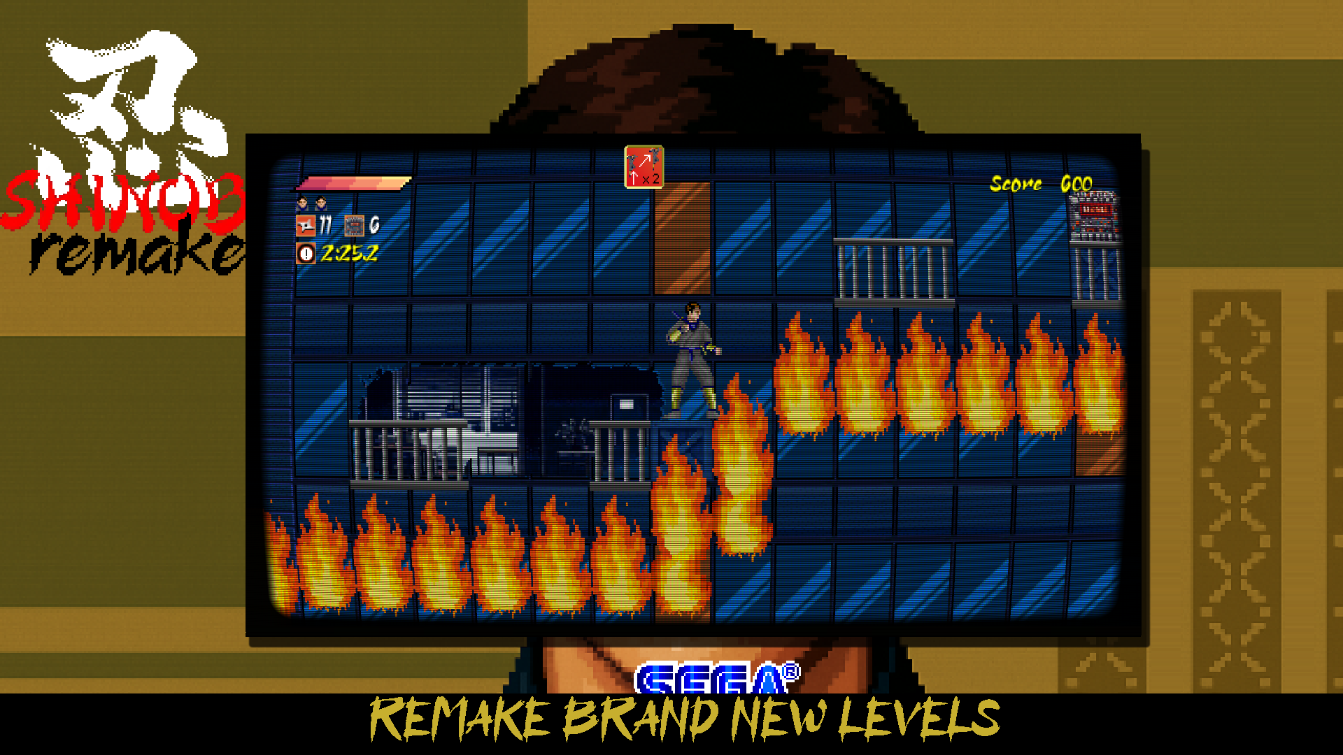 Screenshot 10 for Shinobi Arcade Fan Remake