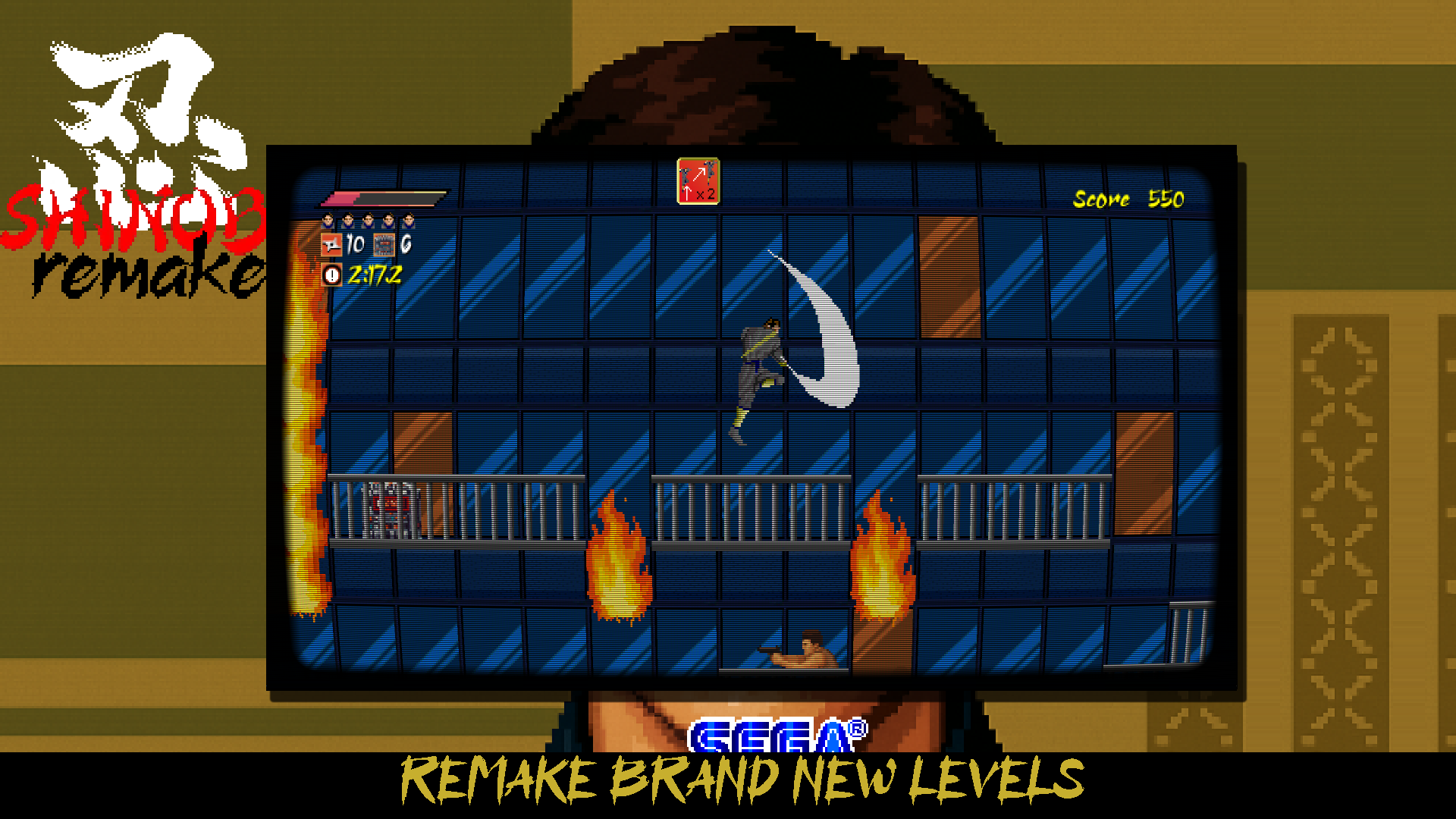 Screenshot 15 for Shinobi Arcade Fan Remake