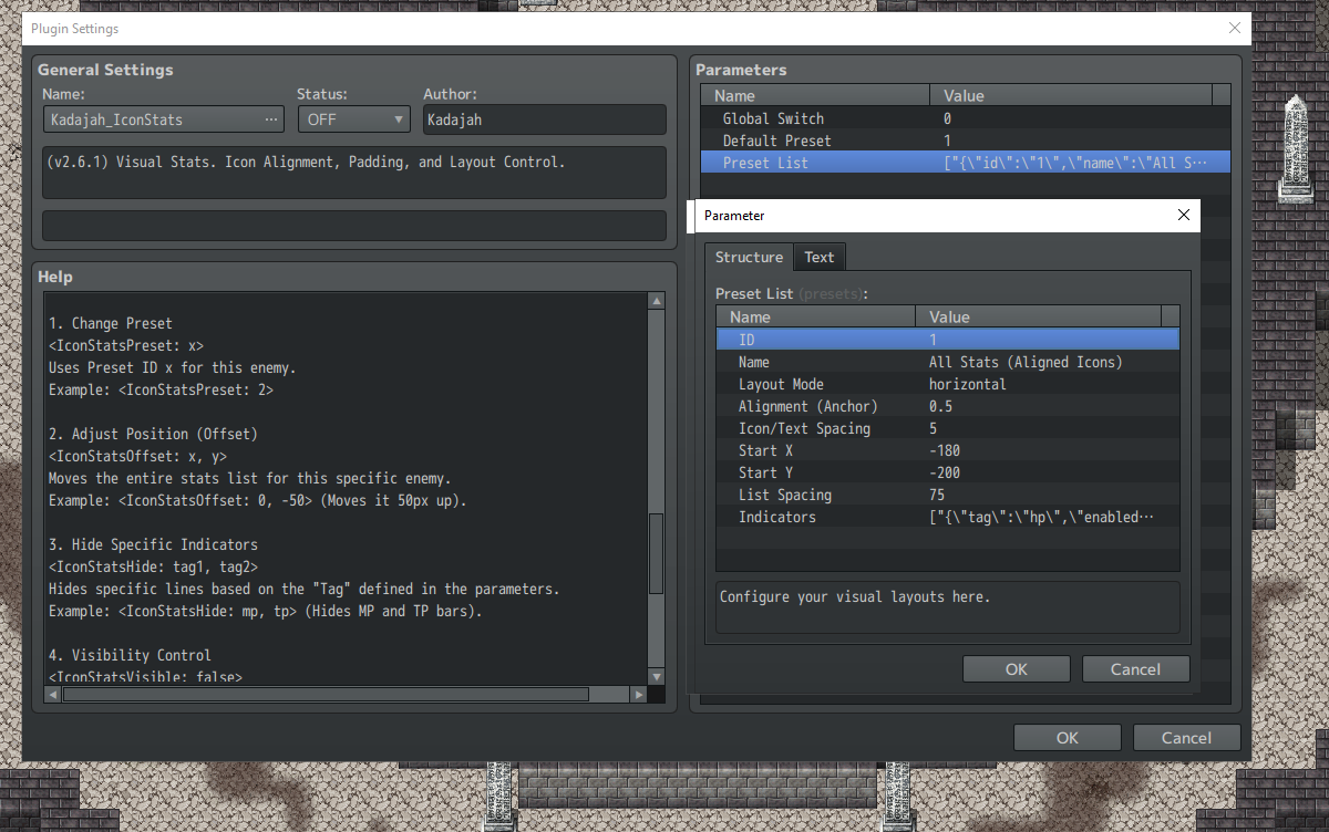 Screenshot 4 for Kadajah's IconStats: Visual Battle Indicators for RPG Maker MZ