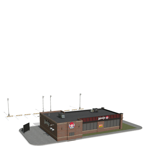 Screenshot 4 for FS25 Wendy's Placeable Deco By Superfly1842